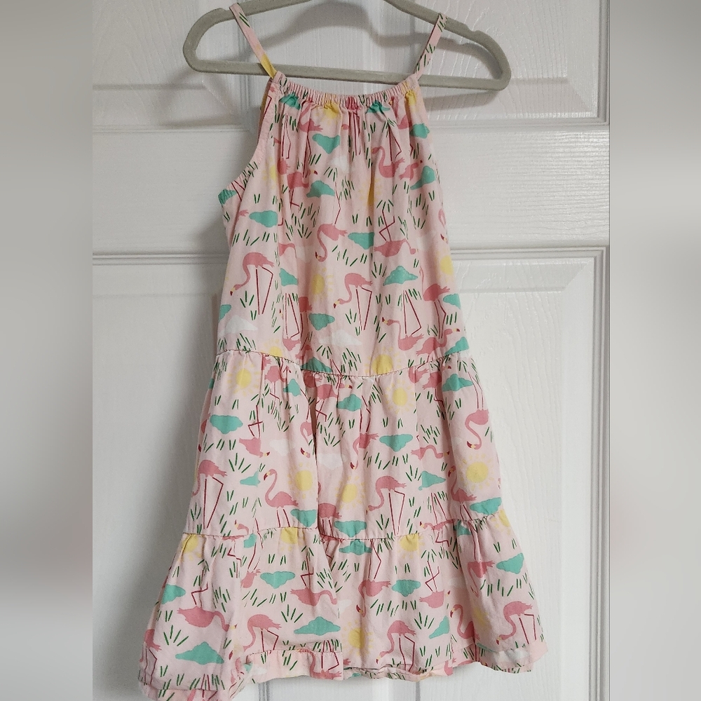 Hanna Andersson Tropical Flamingo Dress